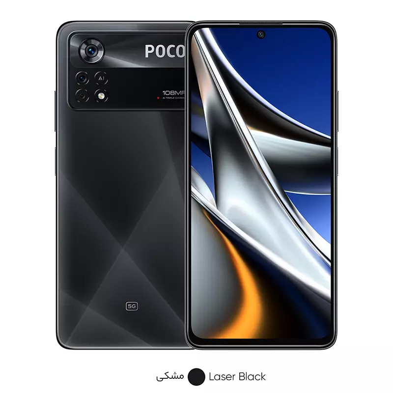poco x4 pro 5G black poco x4 pro 5G رنگ مشکی