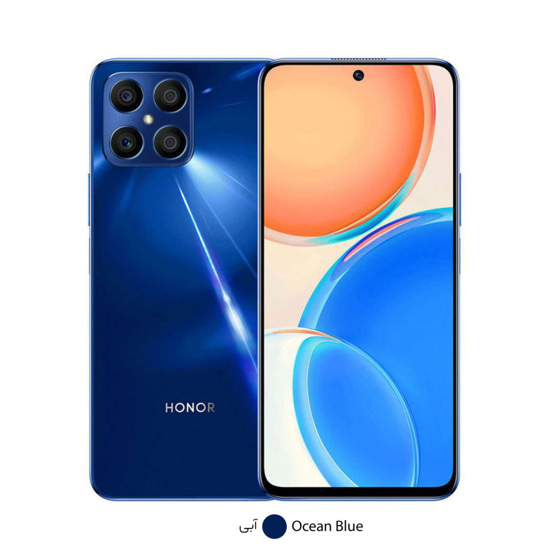 HONOR X8 blue HONOR X8 ابی