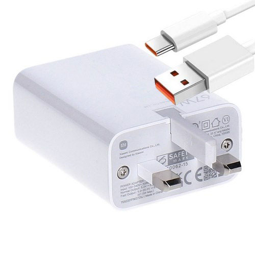 شارژر اورجینال 67 وات توربو شارژ شیائومی