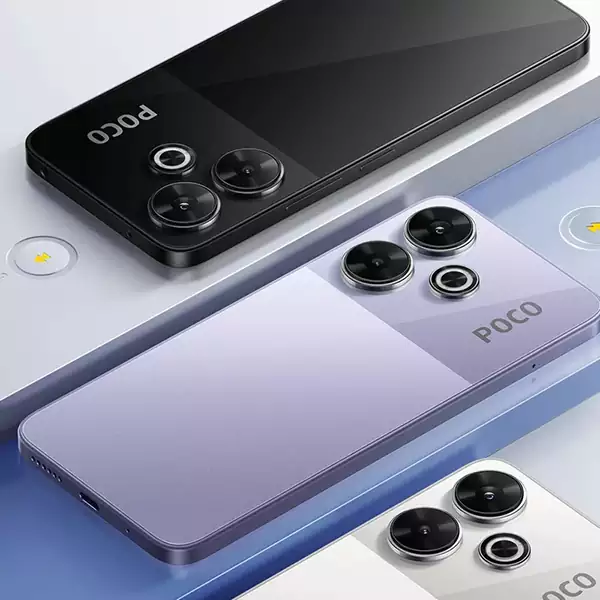 گوشی موبایل شیائومی Poco M6 حافظه 256 گیگابایت و رم 8 گیگابایت