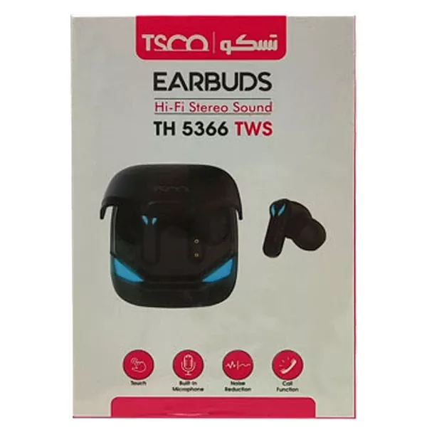 TH-5366-TWS-7 هندزفری بی سیم تسکو مدل TH 5366 TWS