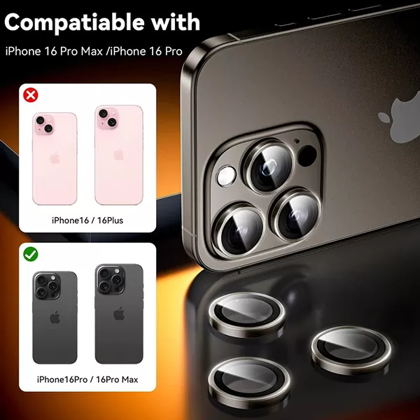 lens-protector-iphone-16-pro-max-5 محافظ لنز دوربین اپل iPhone 16 Pro / 16 Pro Max