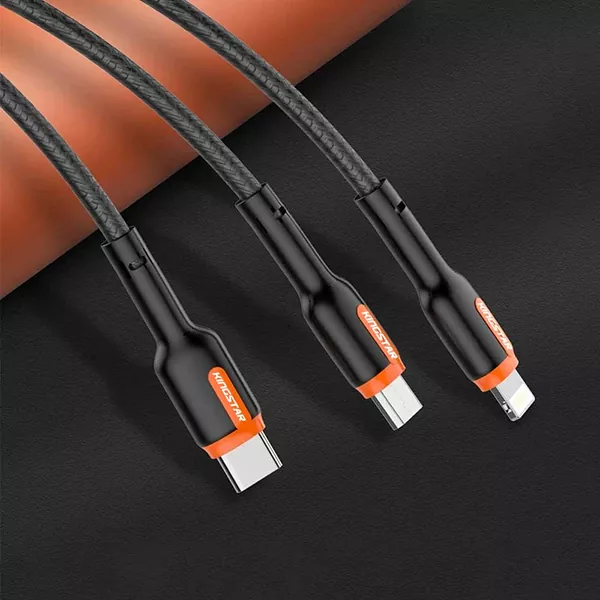 kingstar-usb-to-micro-usb-k32a-2 کابل شارژر یو اس بی به میکرو یو اس بی کینگ استار مدل K32A