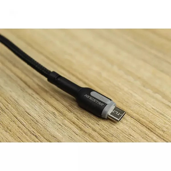 kingstar-usb-to-micro-usb-k32a-5 کابل شارژر یو اس بی به میکرو یو اس بی کینگ استار مدل K32A