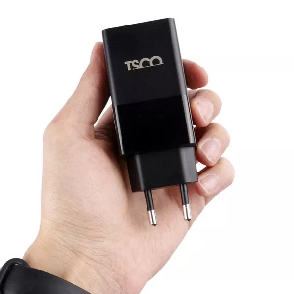 ttc-67-gan-65w-7 شارژر 65 وات تسکو مدل TTC 67 GaN همراه با کابل