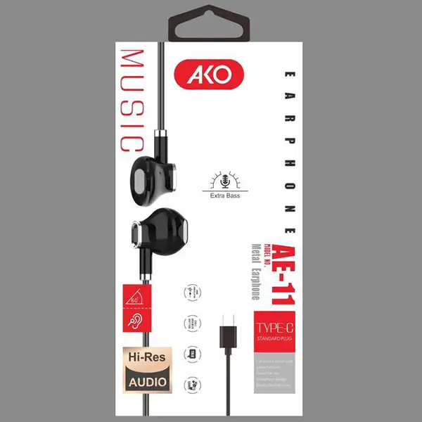 هندزفری تایپ سی آکو مدل AE-11