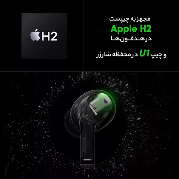 AirPods-Pro-2nd-Generation-9 هندزفری بی سیم اپل مدل AirPods Pro 2nd Generation