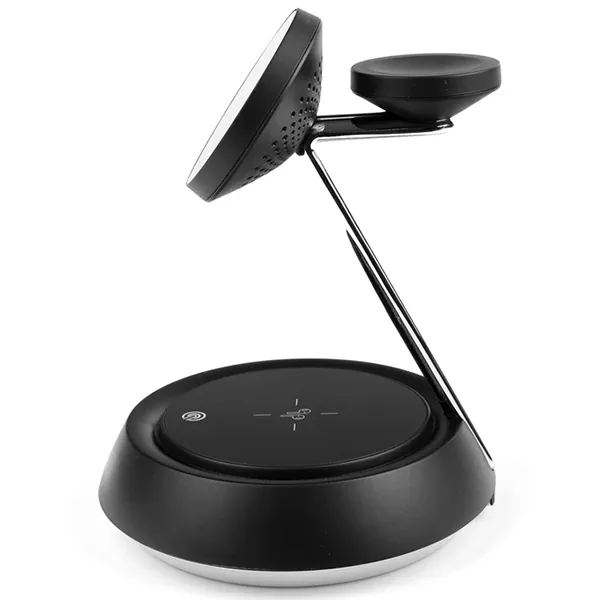 Hiska-HR-13-4 شارژر بی سیم 3 کاره هیسکا مدل HR-13