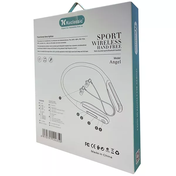 KUCLASSIC-ANGEL-7 هندزفری گردنی کوکلاسیک مدل ANGEL