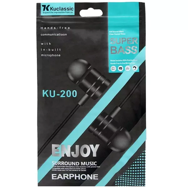 هندزفری سیمی کوکلاسیک مدل KU-200