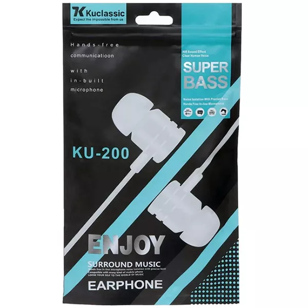 هندزفری سیمی کوکلاسیک مدل KU-200