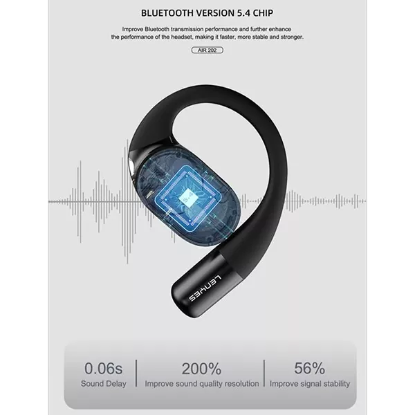 LENYES-AIR-202-3 هندزفری بی سیم لنیز مدل AIR 202 OWS