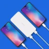 پاوربانک شیائومی مدل Redmi PB100LZM ظرفیت 10000 میلی آمپر ساعت به همراه کابل تبدیل microUSB