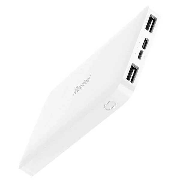 XIAOMI-Redmi-PB100LZM-8 پاوربانک شیائومی مدل Redmi PB100LZM ظرفیت 10000 میلی آمپر ساعت به همراه کابل تبدیل microUSB