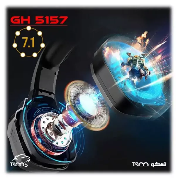 gh-5157-3 هدست گیمینگ تسکو مدل GH 5157