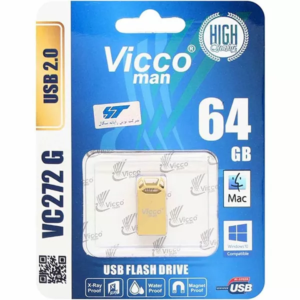 فلش مموری ویکومن مدل VC272G ظرفیت 32 گیگابایت
