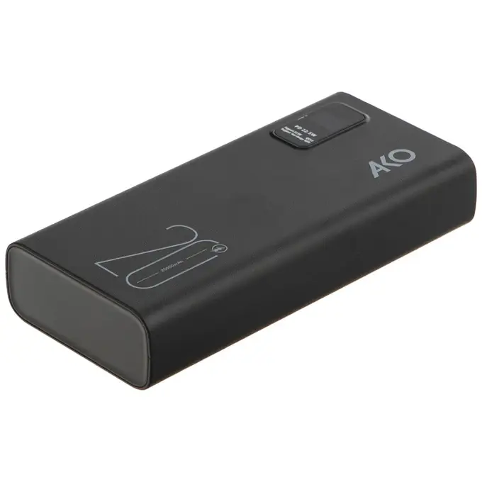 ako-ap-01 پاوربانک آکو مدل AP-01 ظرفیت 20000 میلی آمپر ساعت