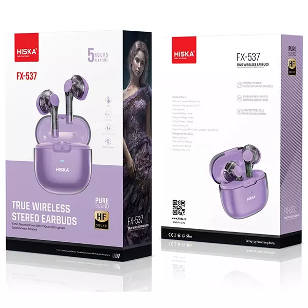 FX-537-8 هندزفری بی سیم هیسکا مدل FX-537