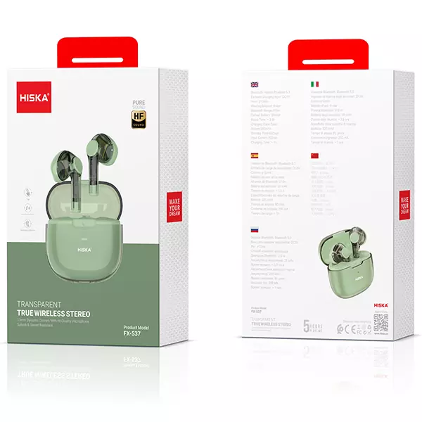 FX-537 هندزفری بی سیم هیسکا مدل FX-537