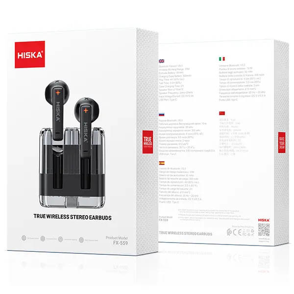 FX-559-7 هندزفری بی سیم هیسکا مدل FX-559