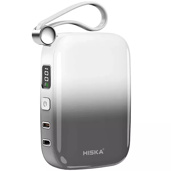 hp-125pd-1 پاور بانک هیسکا مدل HP-125PD ظرفیت 10000 میلی آمپر ساعت