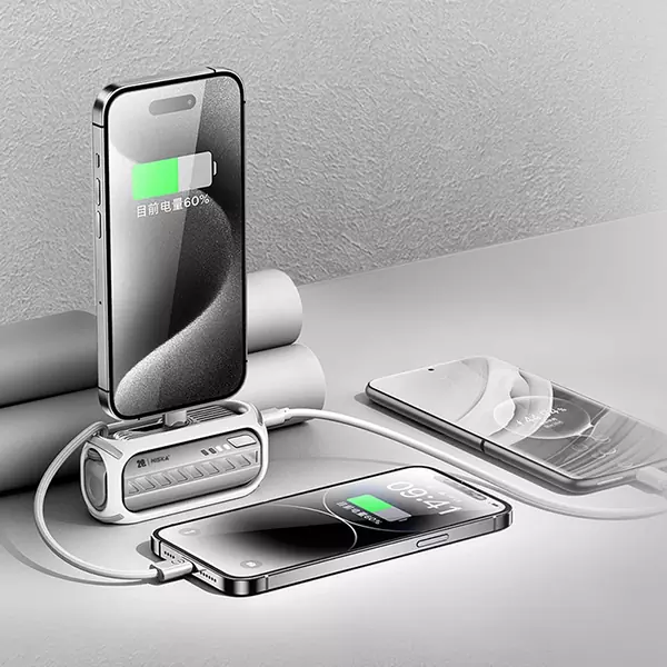 hp-130pd-5 پاور بانک هیسکا مدل HP-130PD ظرفیت 5000 میلی آمپر ساعت