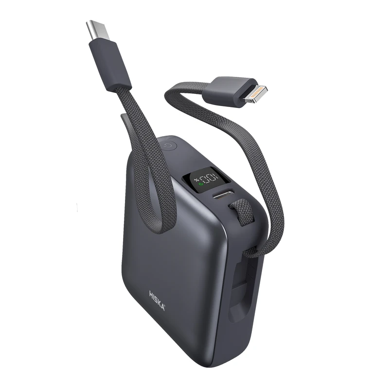 hp-131pd-2 پاور بانک هیسکا مدل HP-131PD ظرفیت 10000 میلی آمپر ساعت