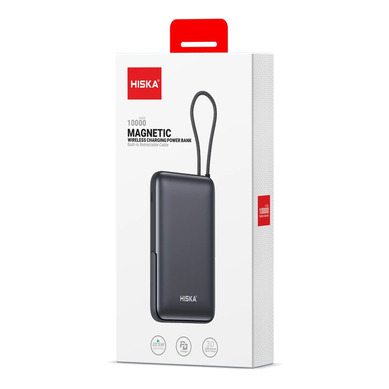 پاور بانک هیسکا مدل HP-133PD ظرفیت 10000 میلی آمپر ساعت