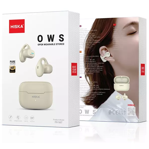 ows-fx-567-12 هندزفری بی سیم OWS هیسکا مدل FX-567