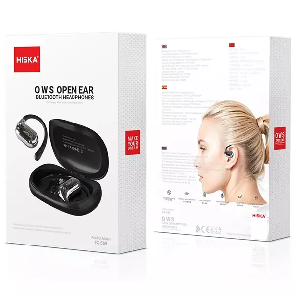 هندزفری بی سیم هیسکا مدل OWS-FX-569