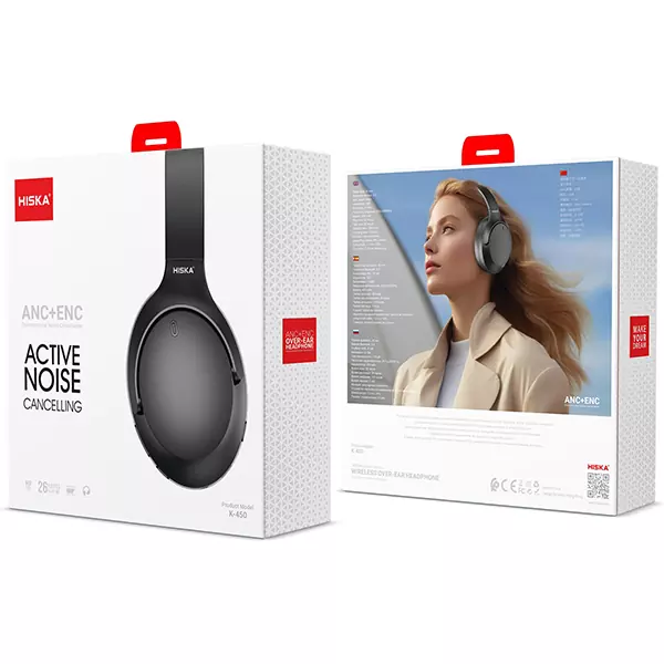 hiska-headphone-k-450-2 هدفون بی سیم هیسکا مدل K-450