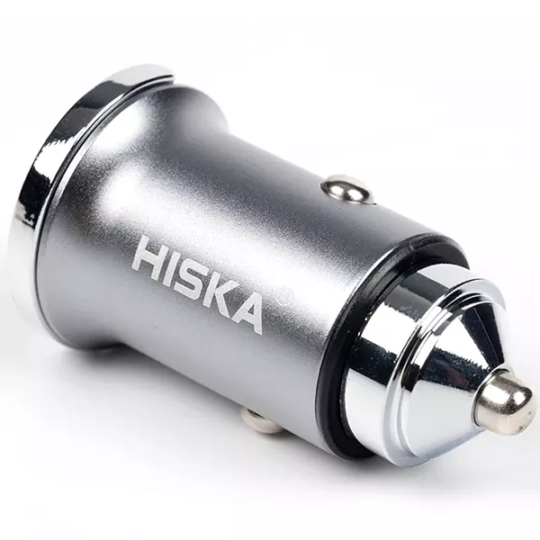 hiska-lighter-charger-hcc-306-5 شارژر فندکی هیسکا مدل HCC-306 به همراه کابل تبدیل USB-C
