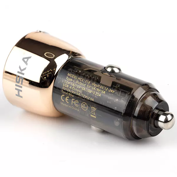 hiska-lighter-charger-hcc-318-1 شارژر فندکی هیسکا مدل HCC-318