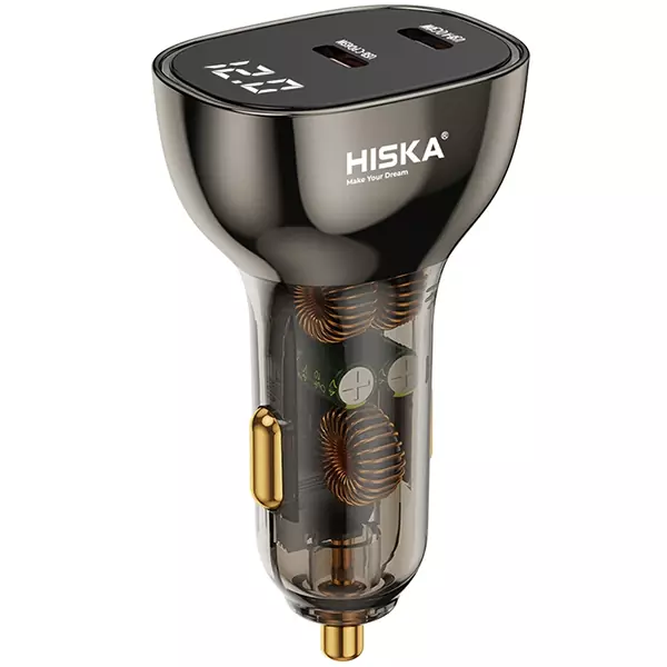 hiska-lighter-charger-hcc-326-3 شارژر فندکی هیسکا مدل HCC-326