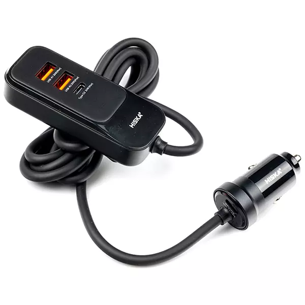 hiska-lighter-charger-hcc-327-1 شارژر فندکی هیسکا مدل HCC-327