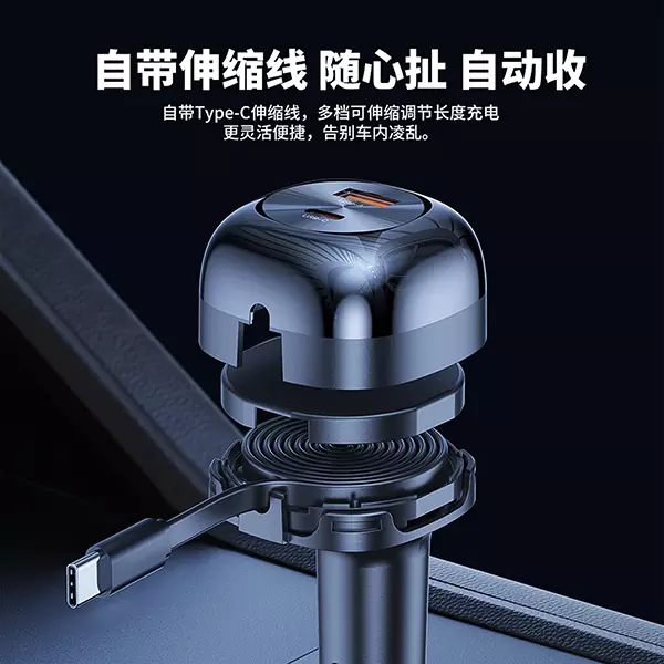 hiska-lighter-charger-hcc-336-2 شارژر فندکی هیسکا مدل HCC-336 توان 62 وات