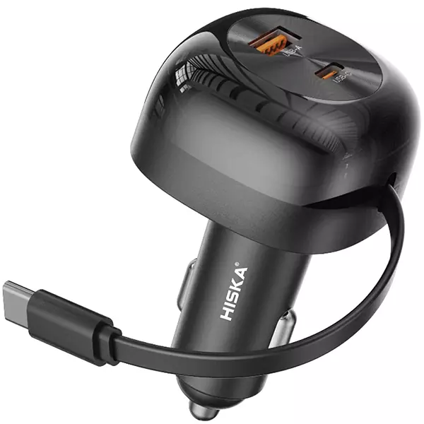 شارژر فندکی هیسکا مدل HCC-336 توان 62 وات