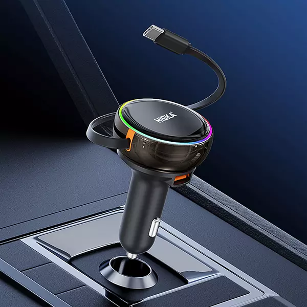 hiska-lighter-charger-hcc-337-2 شارژر فندکی هیسکا مدل HCC-337 توان 80 وات