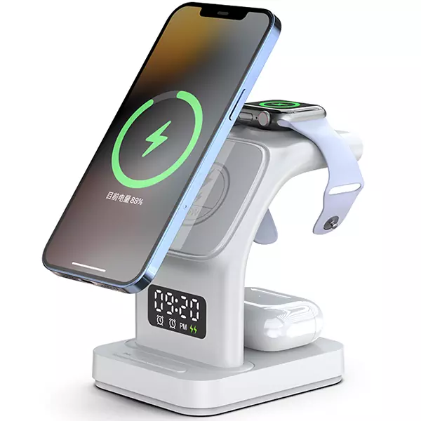 شارژر بی سیم مگنتی 5 کاره هیسکا مدل HR-09